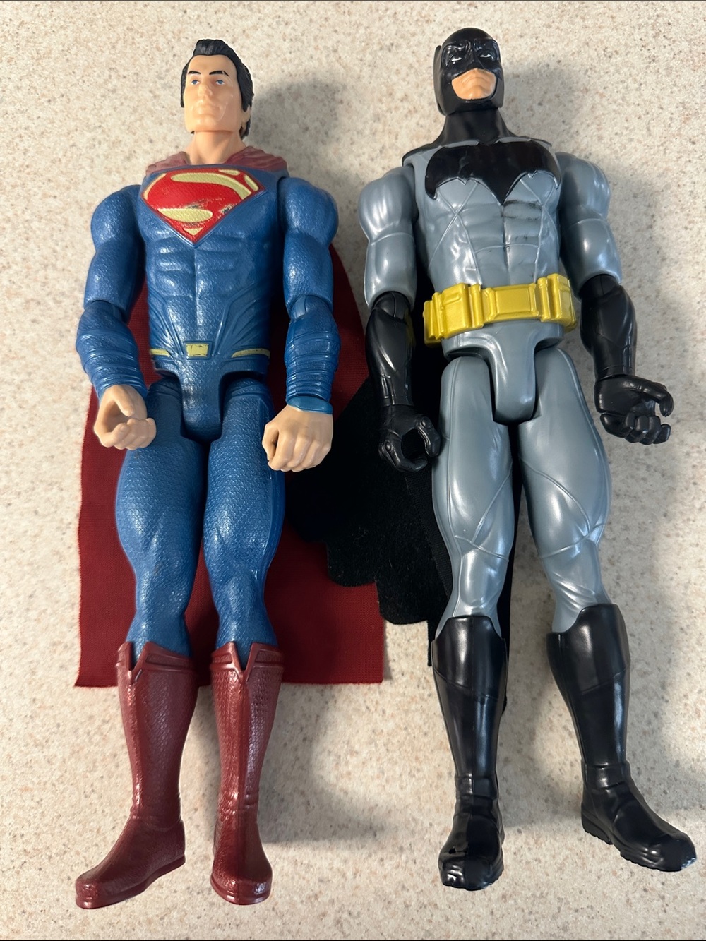 12-inch action figures from the Batman v Superman: Dawn of Justice movie 2-pack.